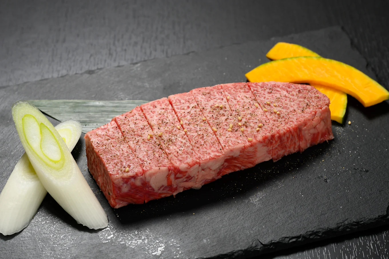 厚切り牛肉