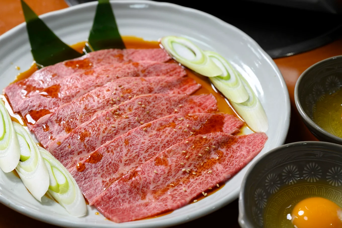 特製タレの牛肉